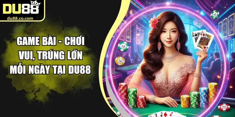 Game Bài - Chơi Vui, Trúng Lớn Mỗi Ngày Tại DU88 