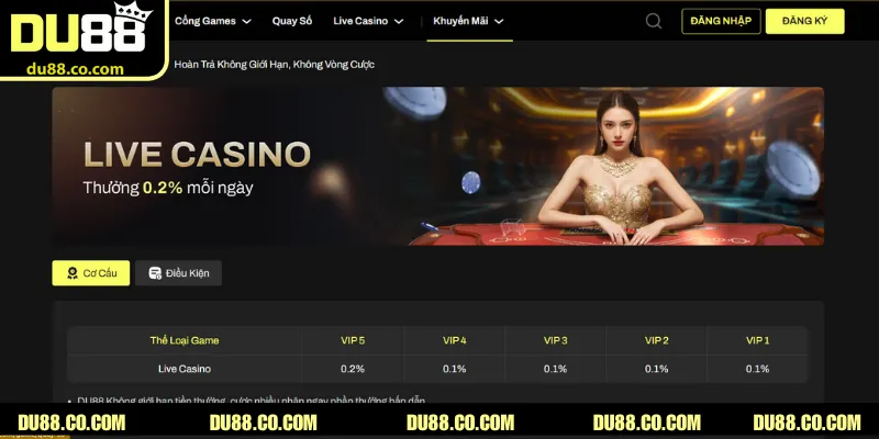 Nhà cái thường xuyên tổ chức nhiều ưu đãi cho anh tham gia casino